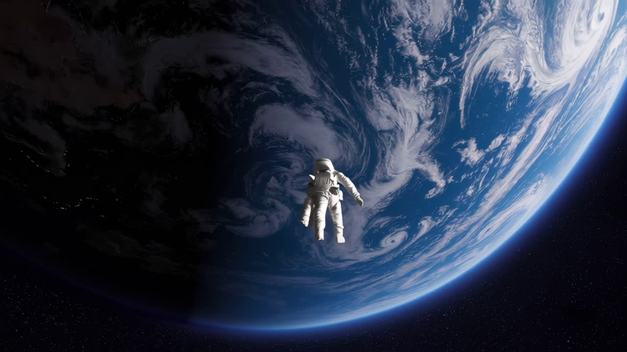 astronauta en el espacio