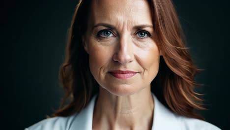 portrait of a confident woman looking at the camera