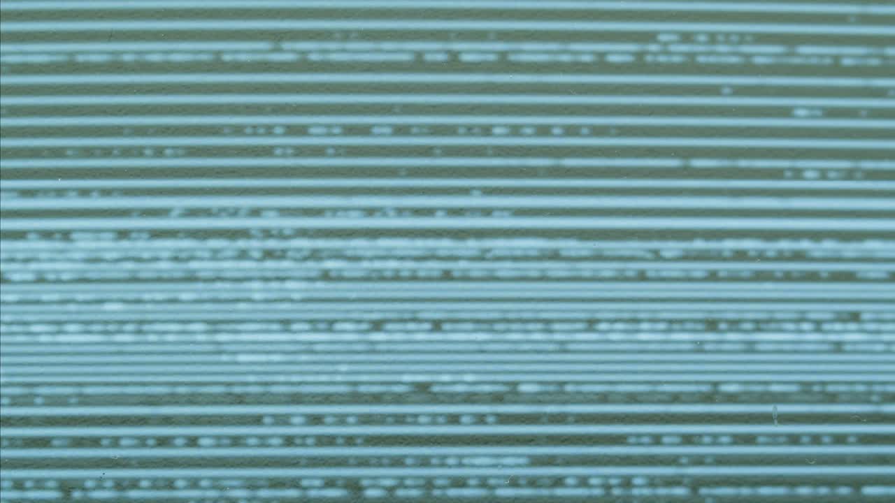 Retro Style TV Set with Green Screen chroma key background, vintage 60s analog television with grain and noise.