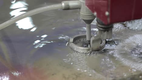 cnc water jet cutting machine