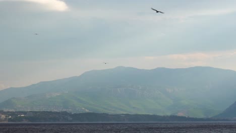 Scenic-view-of-the-sea-in-Split-Brac-Island-Croatia