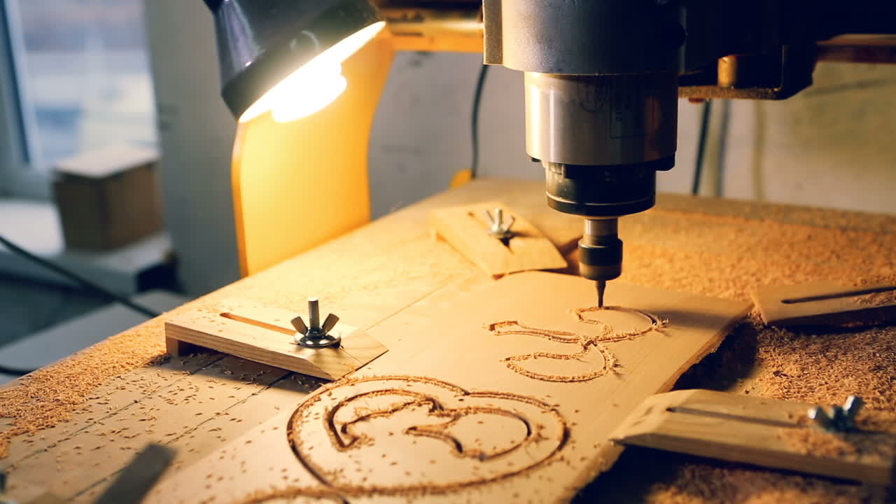 Milling Machines With Numerical Control Software. Milling machines with numerical control software, wood, decorative details