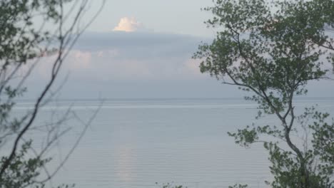 wide shot of oceanscape view in the philippines