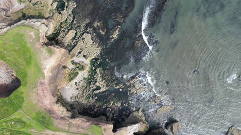 aerial drone uk coastline