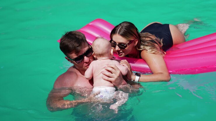 Family Fun in the Pool