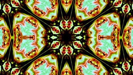 abstract colorful kaleidoscope background movement