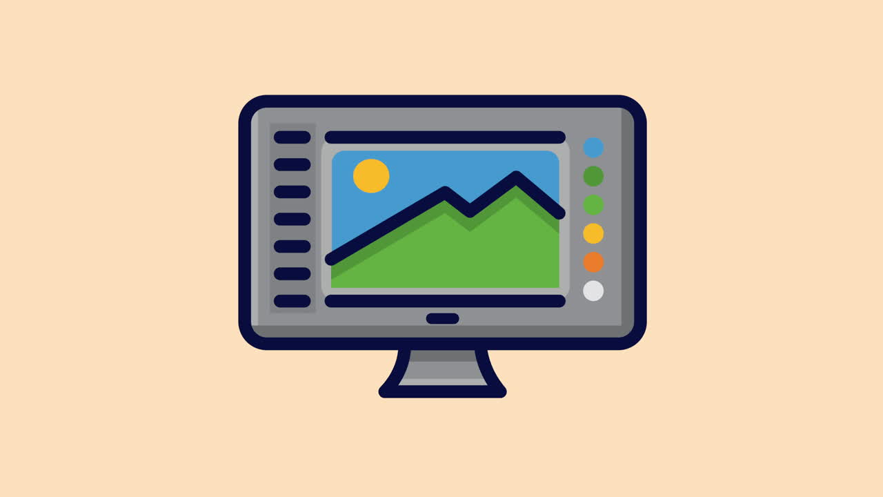 estudio de diseño gráfico animación de escritorio