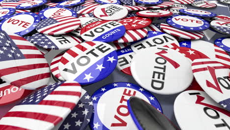 voting pins dropping on the floor