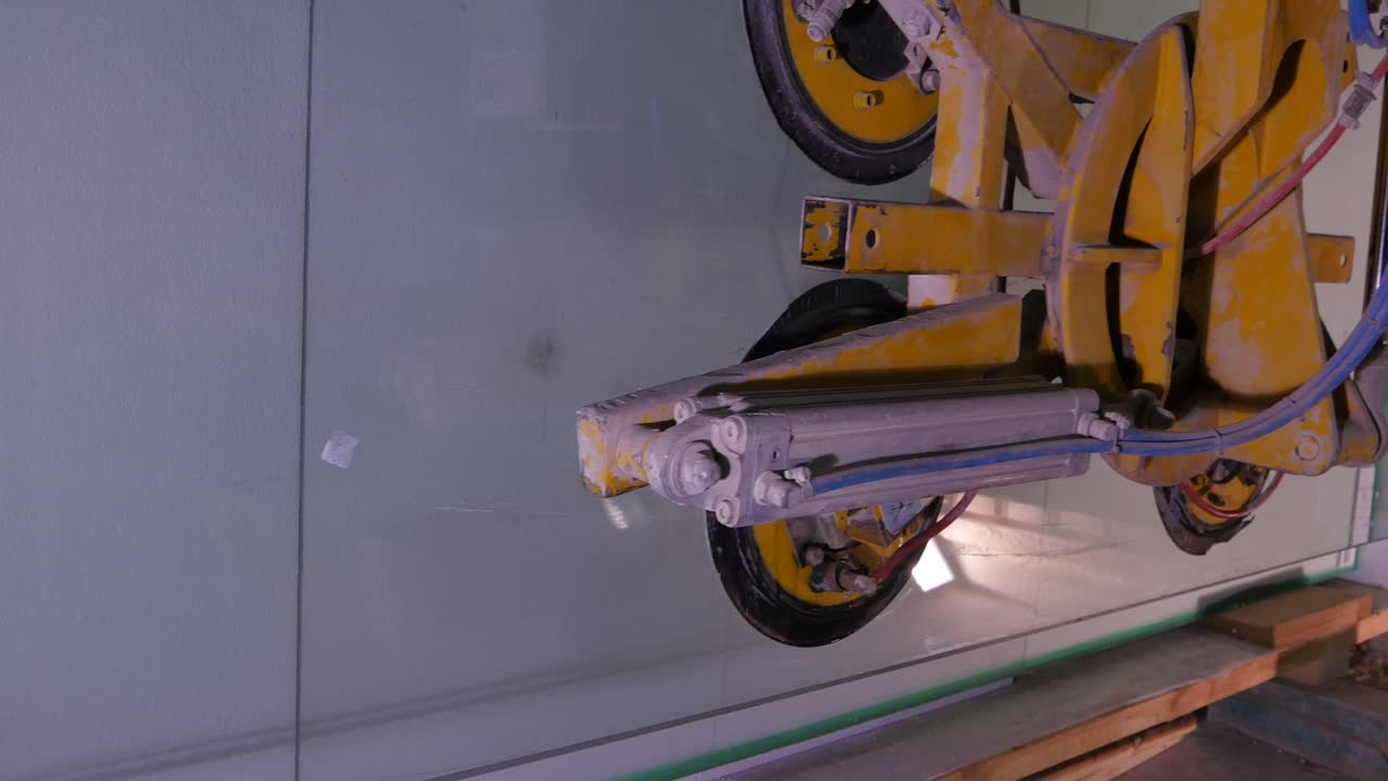 máquina de manipulación y procesamiento de vidrio