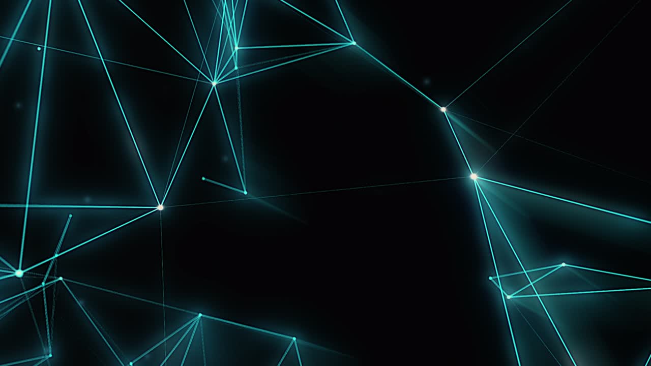 Blue Technology Abstract Background