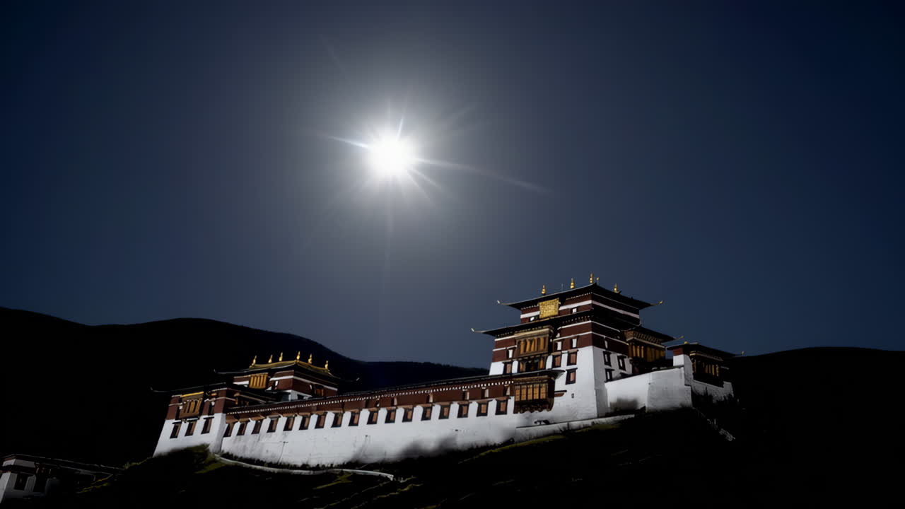 Stunning Monastery in the Himalayas