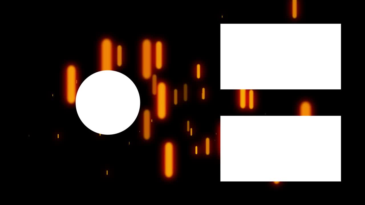 Object lighting end card ending screen motion graphics