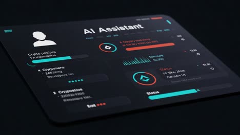 ai assistant user interface dashboard