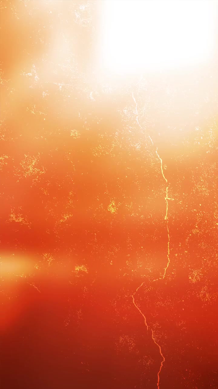 Abstract Red and Orange Light Leaks with Film Grain Texture