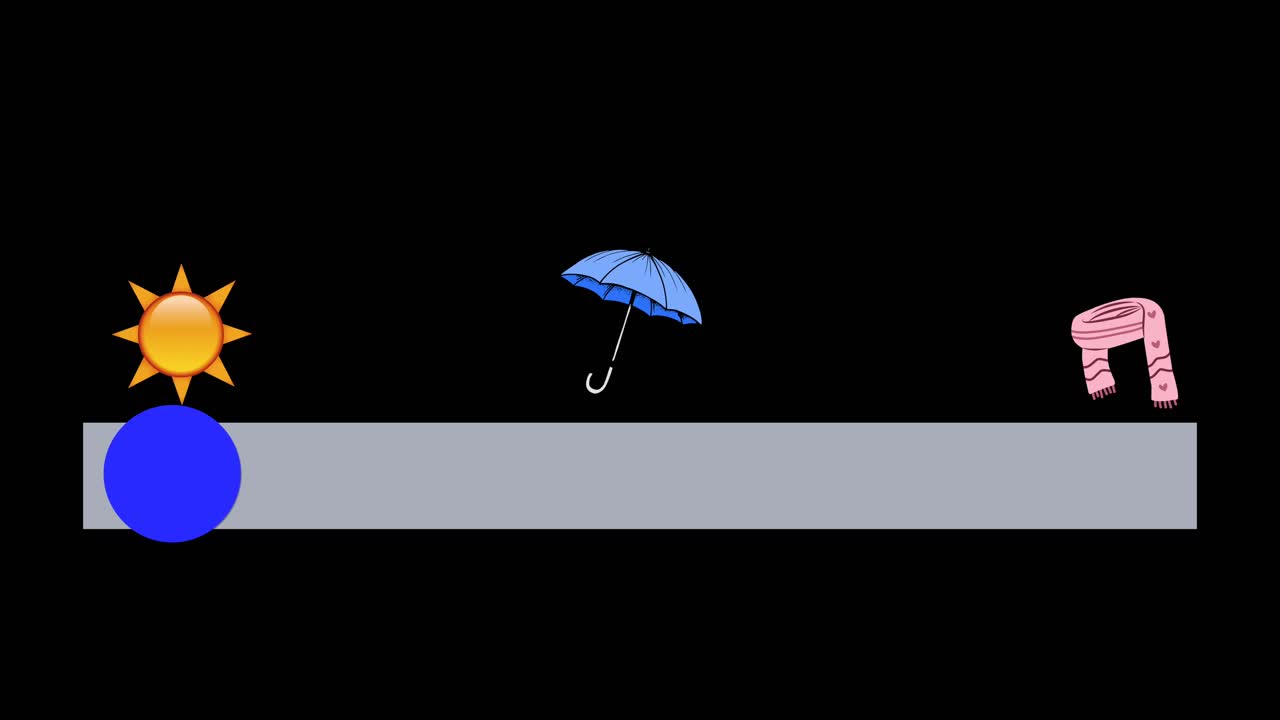 계절 변경 버튼 그래픽 비디오