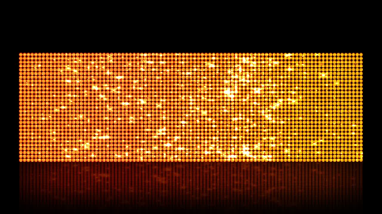 animación de bucle de luz conducida por el brillo de la etapa