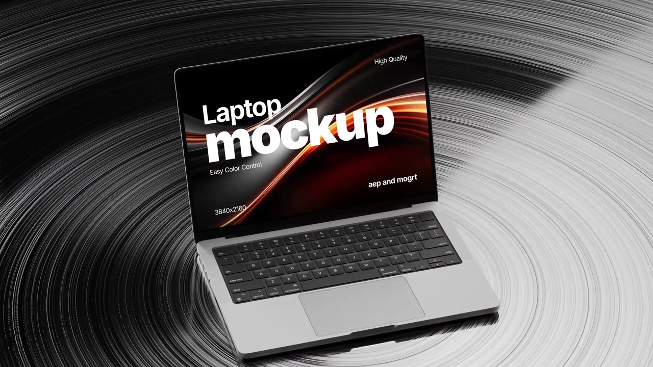Mockup Laptop 4