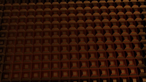 patrón geométrico marrón o dorado