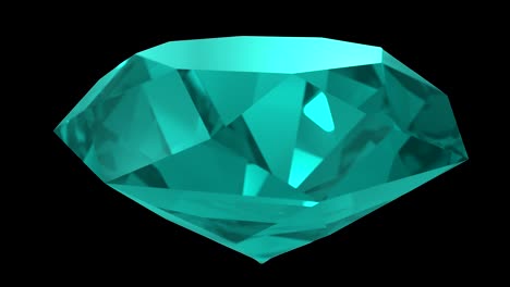 sapphire topaz turquoise gemstone gem stone spinning wedding background loop 4k