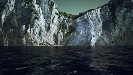 view of the atlantic ocean and the cliffs