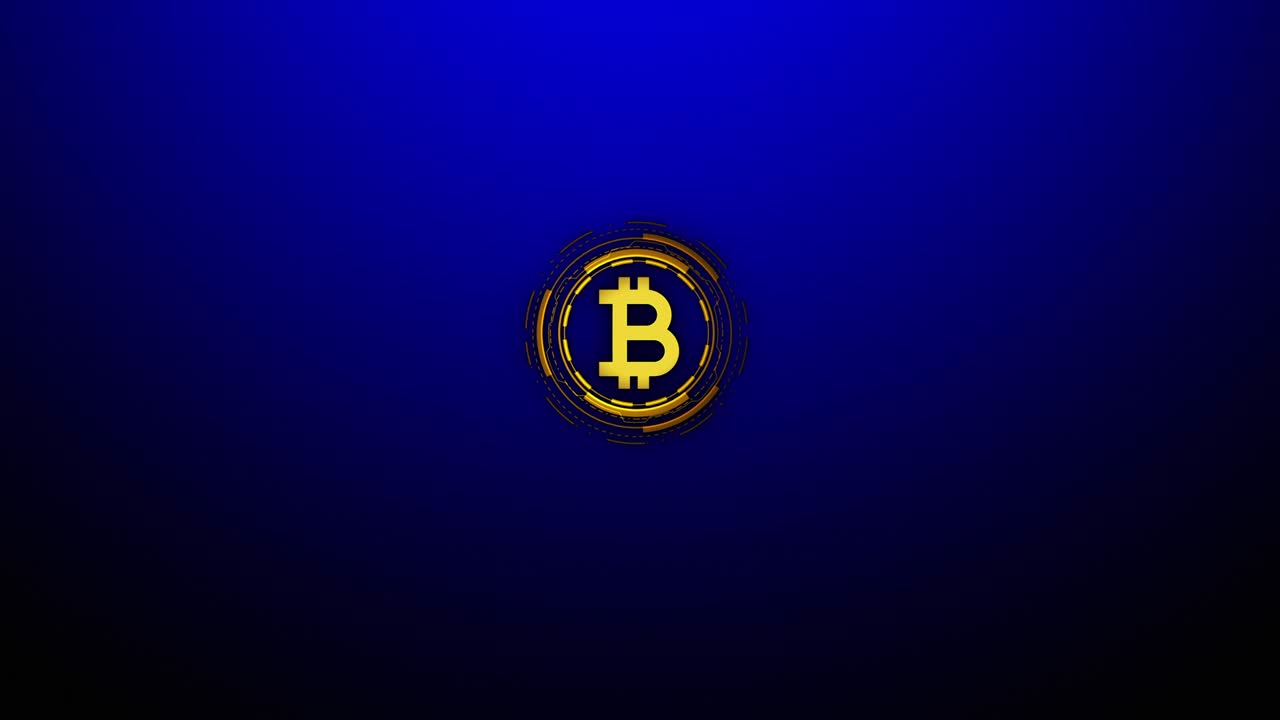 Bitcoin Noise glitches overlay video. Bitcoin Digital Video Glitch Malfunction - Film Noise on Analog TV Screen VHS, Bitcoin Logo