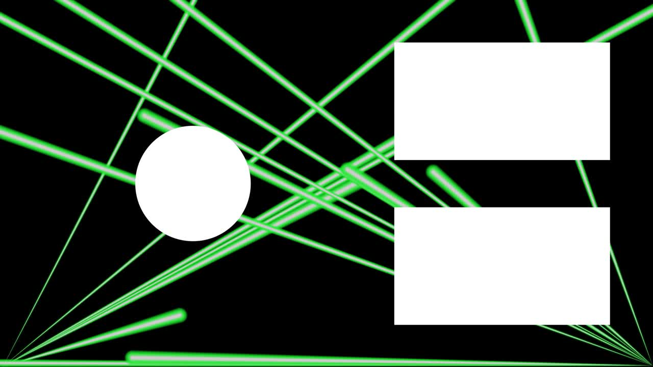 el conjunto de la etapa del láser del haz de la tarjeta final de la pantalla final de los gráficos de movimiento