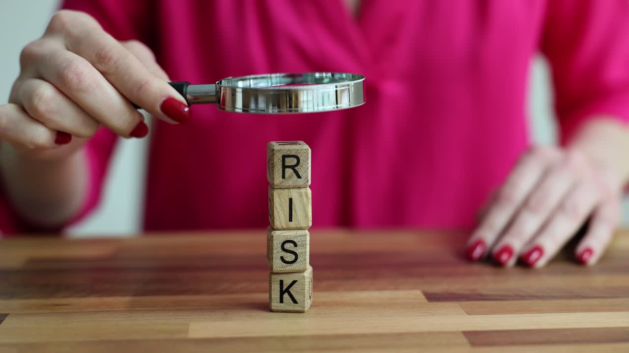 Risk analysis with magnifying glass