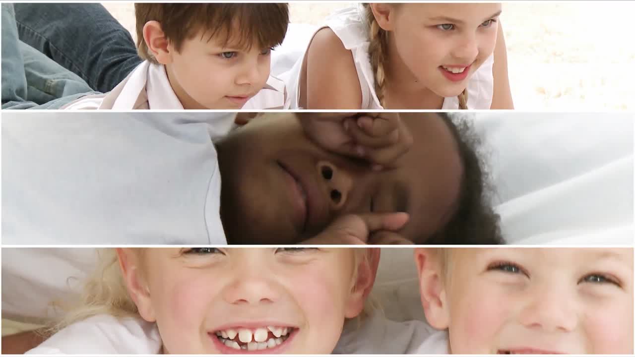 video de niños adorables divirtiéndose