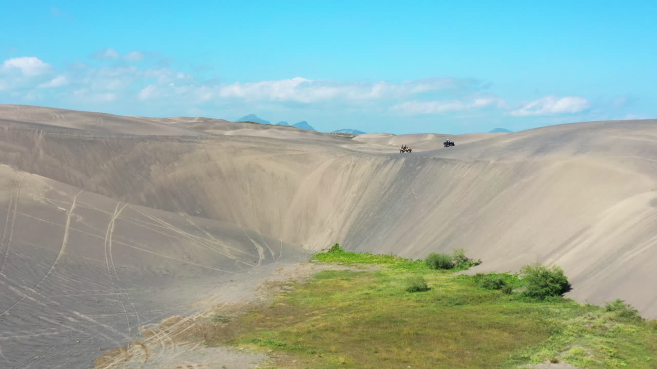 Quad Biking in the Sand Dunes