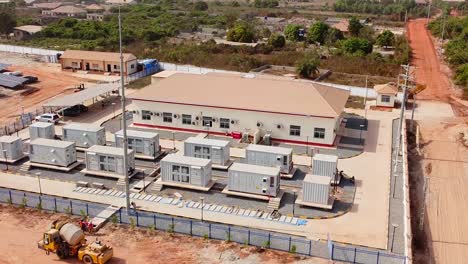 battery energy storage system equipment installed at renewable clean energy field in african suburb to promote environmental conservation