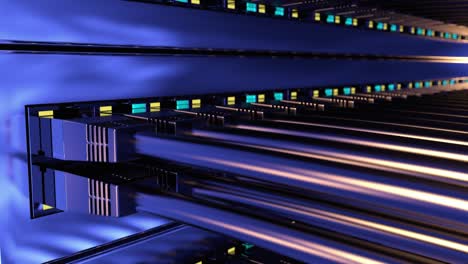 network switches receiving big data in the cloud hosting data center loopable