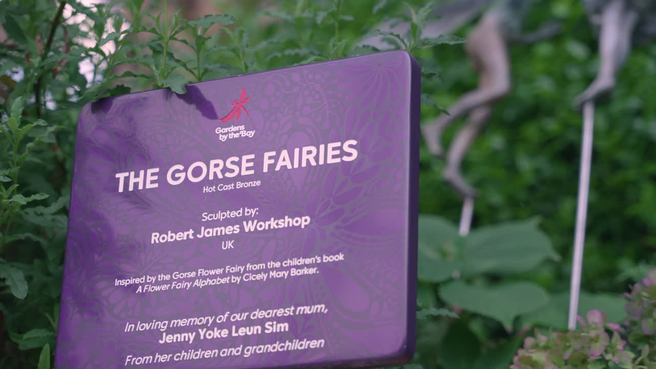 The Gorse Fairies Sculpture at Gardens by the Bay in Singapore