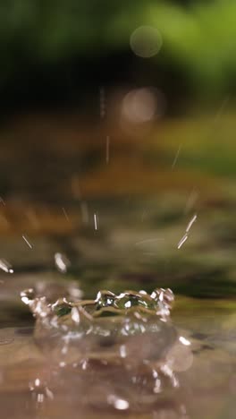 une rivière qui coule dans la nature