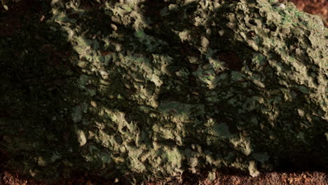 cerca de la formación de piedras rocosas