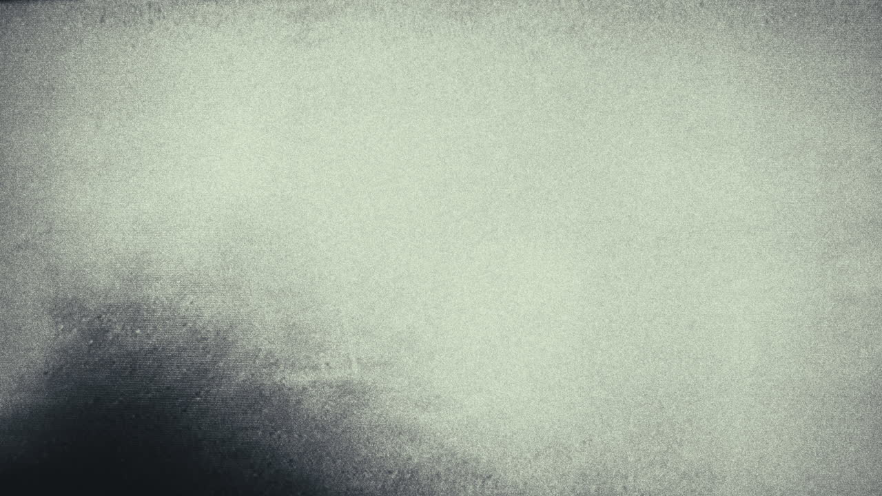 Old footage of weird science experiment - microscope footage glitches