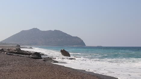 Sea-Waves-In-Mediterranean-Beach