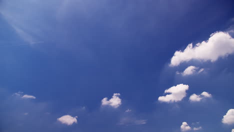 Beautiful-blue-sky-with-clouds-background,-Blue-sky-with-clouds-and-sun