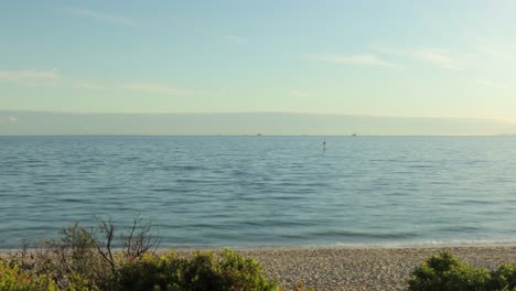 Hampton Beach Victoria Melbourne Australia Sunsetting Daytime Time Lapse