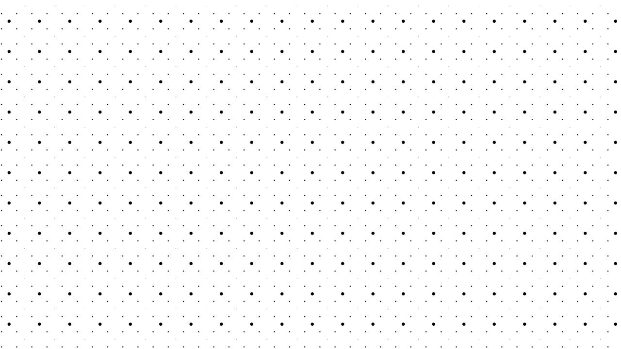 Minimalistic loop 4K background of small circles