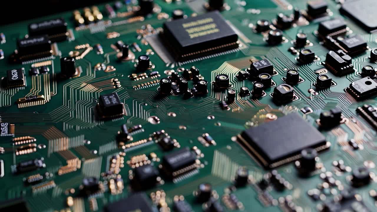 Close-up of a circuit board