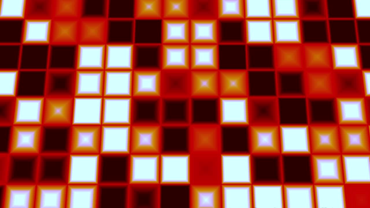 gradiente de color líquido cuadrado geométrico de fondo video de movimiento
