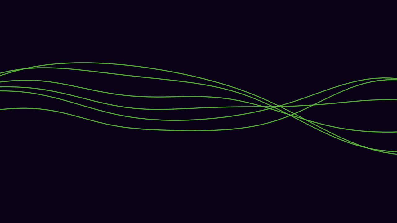 patrón de ondas geométricas digitales en el gradiente negro