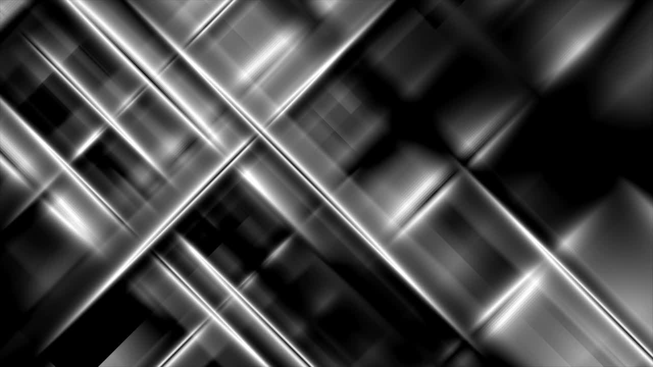 Dark grey abstract smooth stripes video animation