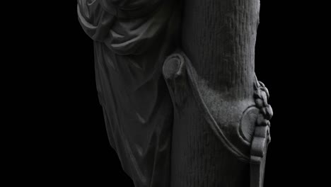 mercury statue - rotation loop - detail