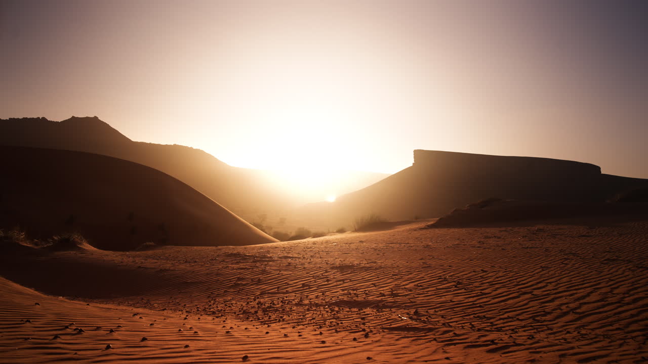 Desert Sunrise Landscape