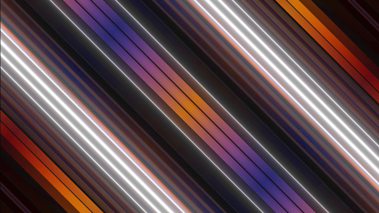 Diagonal Glowing Stripes Abstract Background