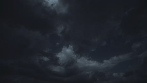 epic real storm clouds with lightnings