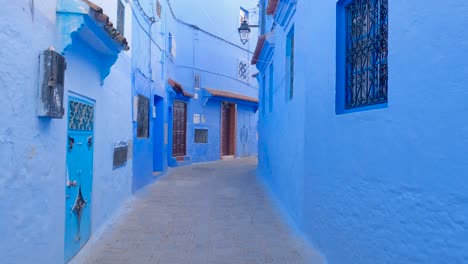 alleys and streets of the blue pearl, chefchaouen in morocco