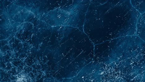 indre fosen, condado de trondelag, noruega - las aguas heladas de omundvatnet - vista aérea de arriba hacia abajo