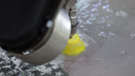 máquina de corte por chorro de agua cnc